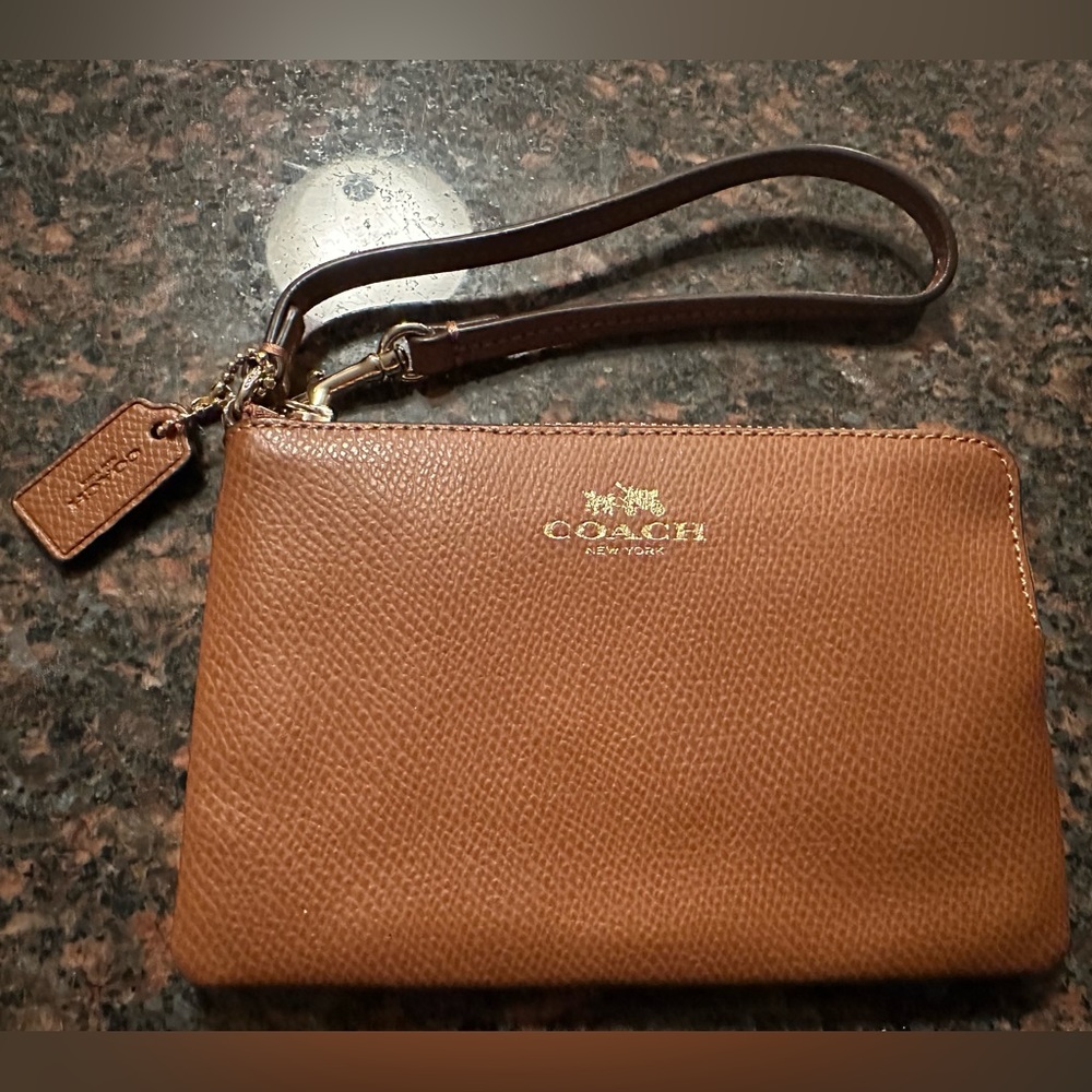 Coach wristlet. Never used.